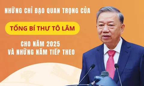 Những chỉ đạo quan trọng của Tổng Bí thư Tô Lâm cho năm 2025 và những năm tiếp theo