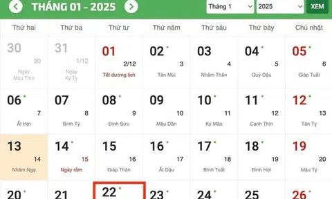 Tết ông Công ông Táo 2025 rơi vào ngày nào Dương lịch?