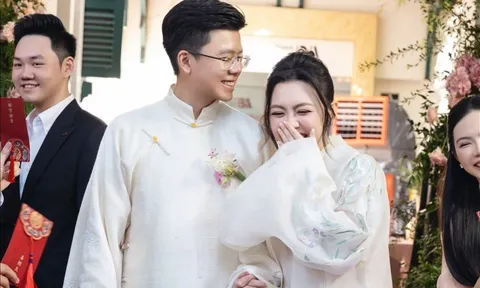 Ảnh đám hỏi của thiếu gia Phan Hoàng và 'tiểu thư nghìn tỷ'