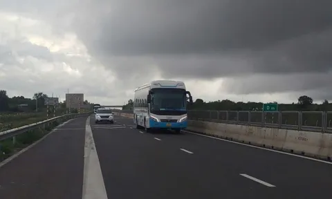 Cao tốc Vĩnh Hảo - Phan Thiết đã thông đường sau khi nước rút