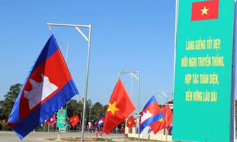 Việt Nam và Campuchia vừa có thêm công trình kỳ vọng đóng góp vào mục tiêu 20 tỷ USD