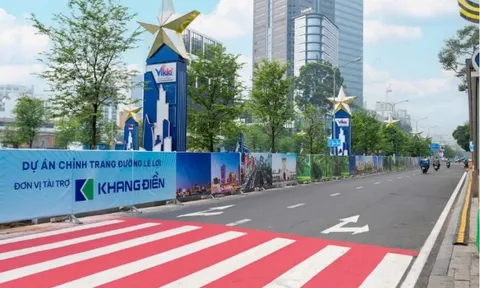 Toàn cảnh tuyến đường đầu tiên tại Tp.HCM “làm đẹp” theo mô hình xã hội hoá, Khang Điền tài trợ