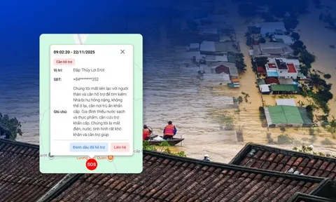 24 giờ 'chạy lũ' với bản đồ Zalo SOS
