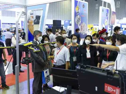 Khai mạc triển lãm quốc tế máy móc thiết bị, công nghệ và sản phẩm công nghiệp tại TP HCM