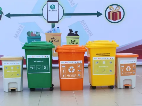 Thế hệ trẻ tham gia thử thách phân loại rác cùng Tập đoàn SCG và Cty Hóa dầu Long Sơn
