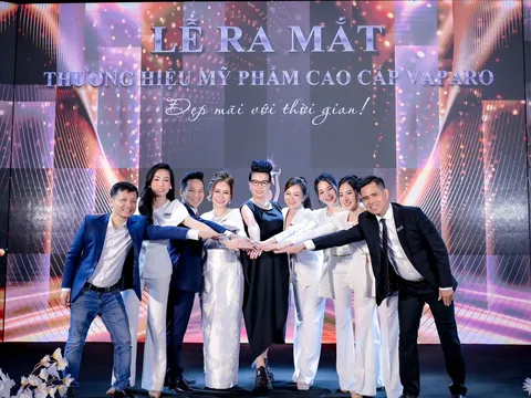 Thương hiệu mỹ phẩm cao cấp Vaparo chính thức ra mắt người tiêu dùng