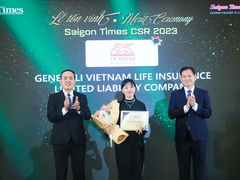 Generali Việt Nam năm thứ 4 liên tiếp được vinh danh “Doanh nghiệp vì Cộng đồng” với nhiều sáng kiến cộng đồng thiết thực và bền vững
