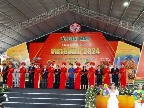 Gần 1000 gian hàng trưng bày các sản phẩm tiên tiến nhất tại Triển lãm VIETBUILD 2024