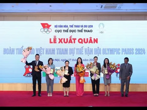 Herbalife Việt Nam đồng hành cùng Ủy Ban Olympic Việt Nam tổ chức Lễ Xuất Quân cho các vận động viên Đoàn Thể Thao Việt Nam tham dự Olympic Paris 2024