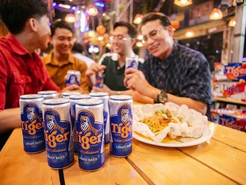 Tiger Beer mang đến hàng triệu khoảnh khắc cuồng nhiệt với chương trình “Bật lon Tiger, nâng bóng vàng 1 tỷ”