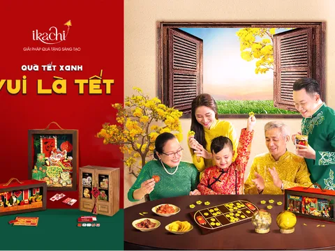 Quà tết IKACHI - Dẫn đầu xu thế quà tết xanh và gửi gắm giá trị gia đình, truyền thống Tết Việt