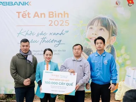 ABBANK phát động gây quỹ 100.000 cây xanh cho người dân tỉnh Yên Bái