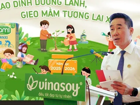 Sữa đậu nành học đường - Hành trình 10 năm bền bỉ trao dinh dưỡng lành, gieo mầm tương lai xanh