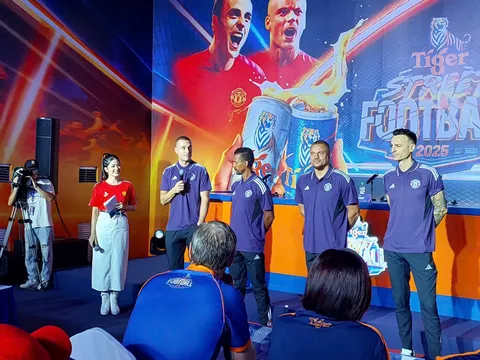 Cùng Tiger Beer gặp gỡ các  huyền thoại CLB Manchester United tại TP.HCM
