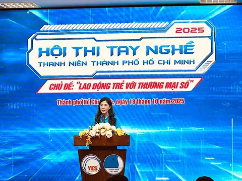 Hội thi tay nghề thanh niên Thành phố Hồ Chí Minh năm 2025 Chủ đề: “Lao động trẻ với thương mại số”