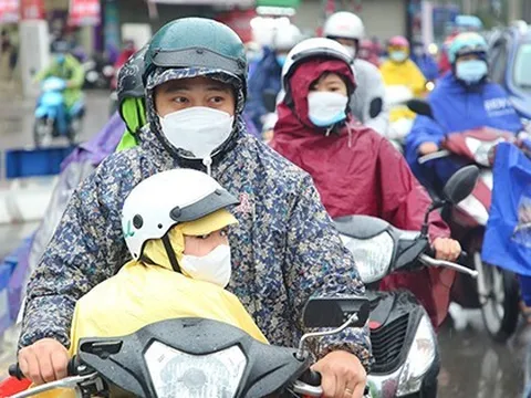 Miền Bắc, miền Trung đón mưa kéo dài nhiều ngày