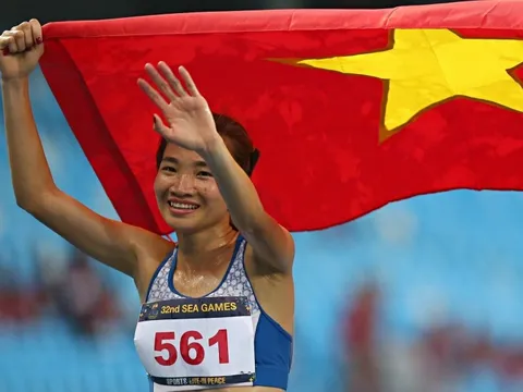 Nguyễn Thị Oanh nhận thưởng SEA Games nhiều nhất đoàn Việt Nam
