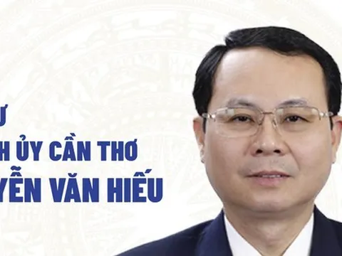 Chân dung tân Bí thư Thành ủy Cần Thơ Nguyễn Văn Hiếu