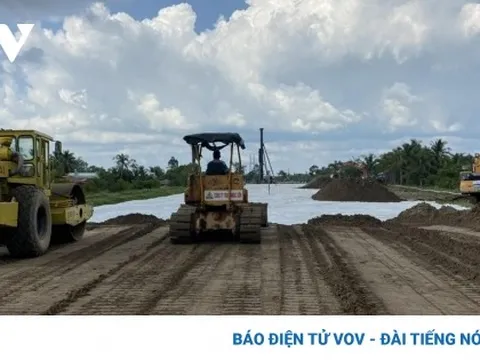 Cao tốc ở Đồng bằng sông Cửu Long: Đang chờ thẩm định hàng triệu m3 cát biển