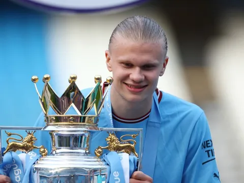 Haaland thắng giải Cầu thủ hay nhất mùa Premier League