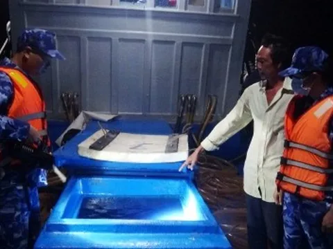 Cảnh sát biển phát hiện tàu vận chuyển 170.000 lít dầu DO trái phép