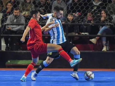Tuyển futsal Việt Nam thua Argentina hai trận liên tiếp