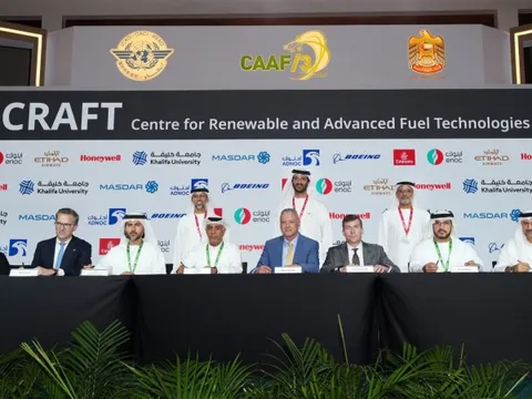 Emirates tham gia Liên minh Air - CRAFT về nhiên liệu hàng không tái tạo