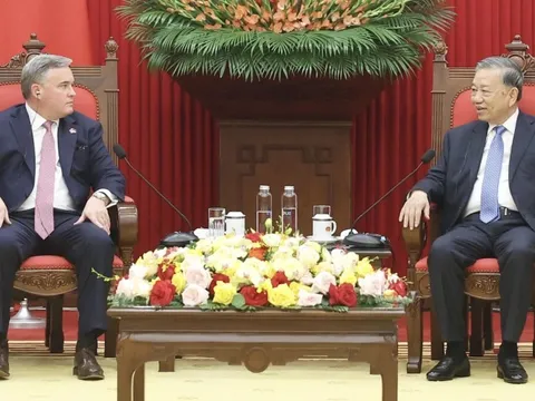 Tổng Bí thư mong muốn Tập đoàn Mỹ Murphy Oil đẩy nhanh dự án dầu khí tại Việt Nam