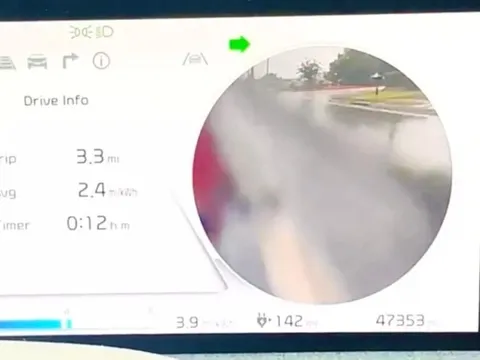 Nước mưa vô hiệu hóa giám sát điểm mù trên xe điện Kia