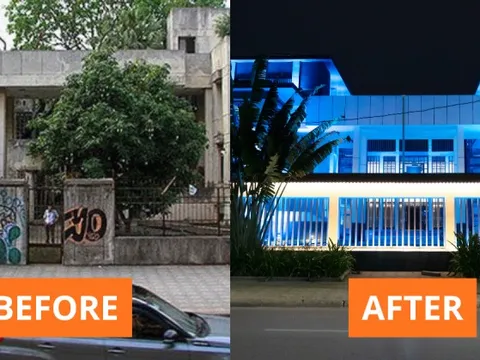 Ảnh/ CLIP: Diện mạo mới không nhận ra của ngôi “nhà ma” số 300 Kim Mã (Hà Nội)