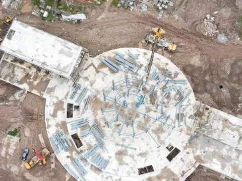 Toàn cảnh bến xe 120 tỷ đồng hiện đại bậc nhất Hà Nội sau 6 tháng thi công