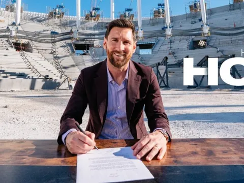 Messi ký hợp đồng với Inter Miami đến năm 41 tuổi