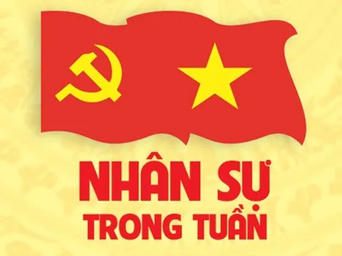 Nhân sự trong tuần: Bổ nhiệm, chỉ định cán bộ ở nhiều địa phương