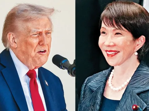 Điện đàm xong, nữ Thủ tướng Nhật liền khen ông Trump 'sôi nổi và vui tính'
