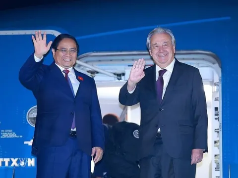 Thủ tướng Phạm Minh Chính và Tổng thư ký Liên hợp quốc cùng bay sang Malaysia dự ASEAN 47