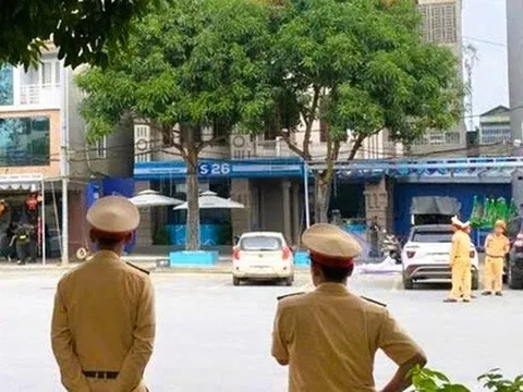 VIDEO: Công an xuất hiện tại nhà 1 doanh nhân có tiếng ở Thanh Hóa