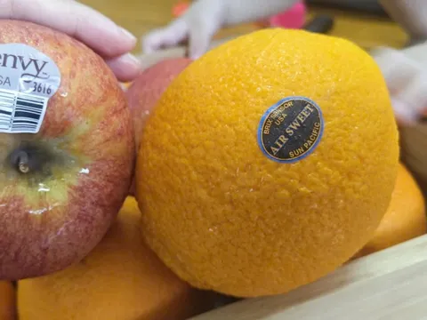 Trái cây, hàng hóa Mỹ ngày càng nhiều tại Việt Nam