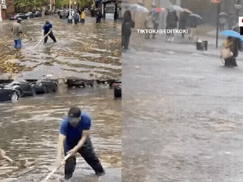 Sốc trước hình ảnh New York ngập lụt kinh hoàng, đã có người tử vong