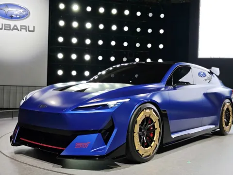 Ngắm nhìn concept xe thể thao mới của Subaru - khi siêu xe điện hóa