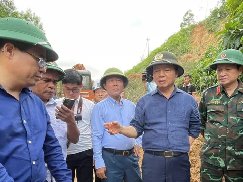 Phó thủ tướng Trần Hồng Hà: Quảng Ngãi làm ngày, làm đêm khắc phục sạt lở