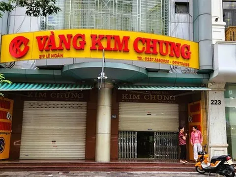 Nhiều tiệm vàng nổi tiếng ở Thanh Hóa đồng loạt đóng cửa