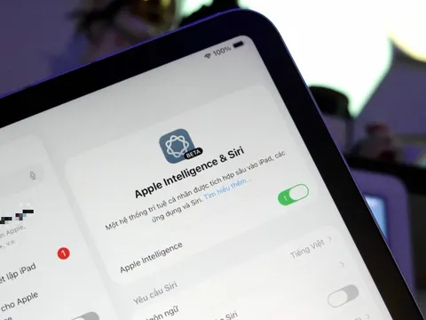 Apple Intelligence đã hiểu tiếng Việt trên iOS 26.1
