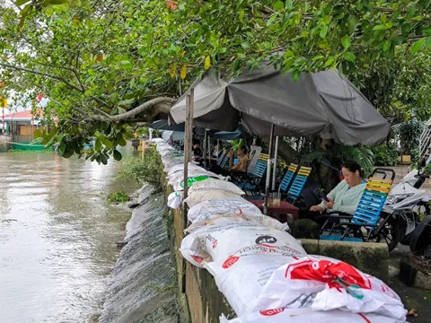 Cảnh báo triều cường kỷ lục 1,9m tại TP.HCM trong các ngày tới