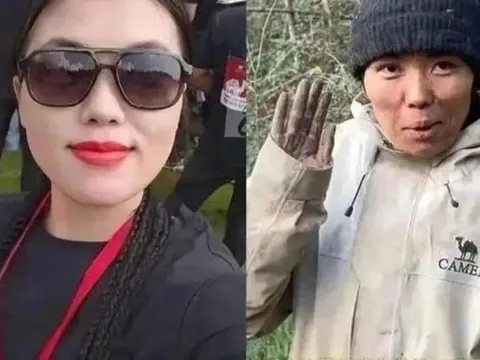 Ngoại hình gây sốc của cô gái TQ sau 14 ngày thi sinh tồn trên núi