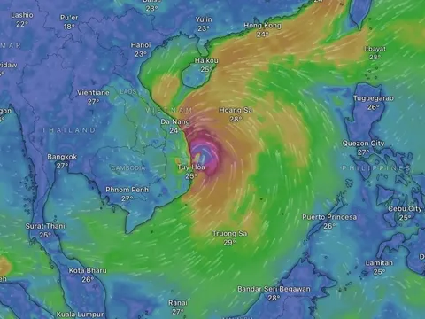 Làm sao biết bão Kalmaegi lúc nào ập đến, ảnh hưởng ra sao?
