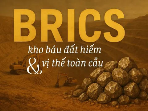 Sở hữu hàng loạt kho báu đất hiếm lớn hàng đầu thế giới, BRICS nắm lợi thế đối trọng phương Tây?