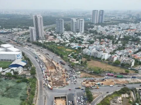 Khu đô thị chồng ranh giới hơn 2 ha đất với dự án nút giao thông lớn nhất TPHCM