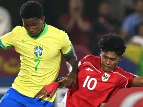 U17 Indonesia thua đậm Brazil