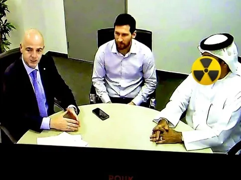 Bức ảnh tiết lộ quan hệ thầm kín giữa Messi và FIFA