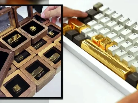 Công ty Trung Quốc tặng phím vàng để tri ân nhân viên